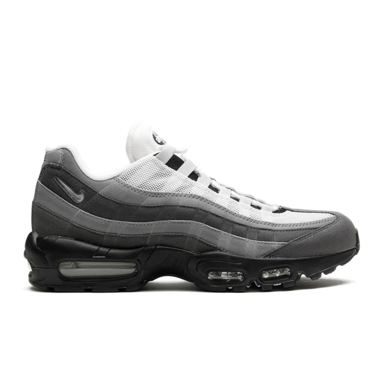 Nike air Vapormax 95·grey white - high-performance athletic footwear in White with advanced cushioning