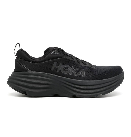 HOKA Bondi 8 Triple Black - high-performance athletic footwear in Black with advanced cushioning