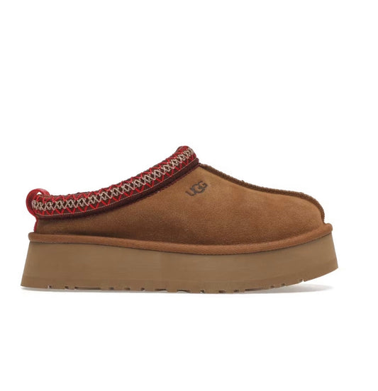 Ugg Tazz Platform Slippers brown red - high-performance athletic footwear in Red with advanced cushioning
