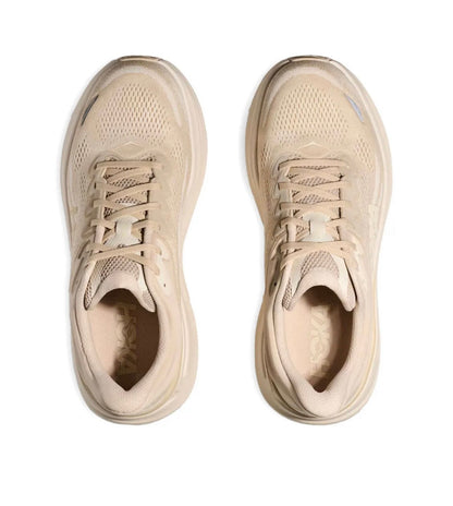 Hoka Bondi 9 Cream - high-performance athletic footwear with advanced cushioning