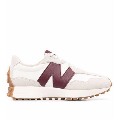 New Balance 327 Cream Beetroot