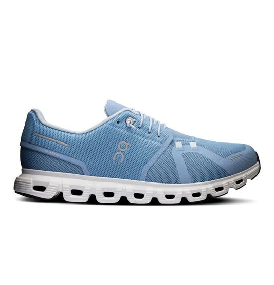 On Cloud 5.0 Light Blue - high-performance athletic footwear in Blue with advanced cushioning