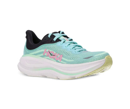 Hoka Bondi 9 Light Blue - high-performance athletic footwear in Blue with advanced cushioning