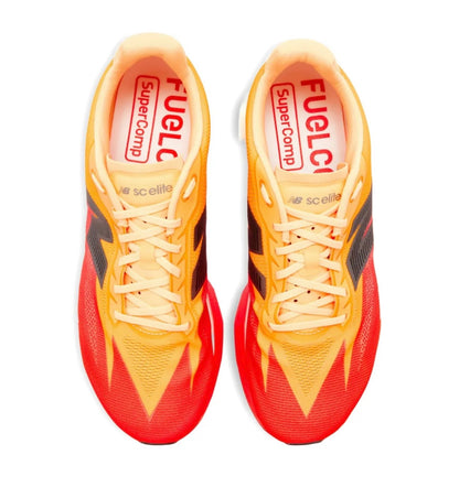 New Balance FuelCell Orange Red - high-performance athletic footwear in Red with advanced cushioning