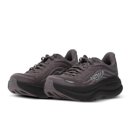 Hoka Bondi 9 Dark Grey - high-performance athletic footwear in Grey with advanced cushioning
