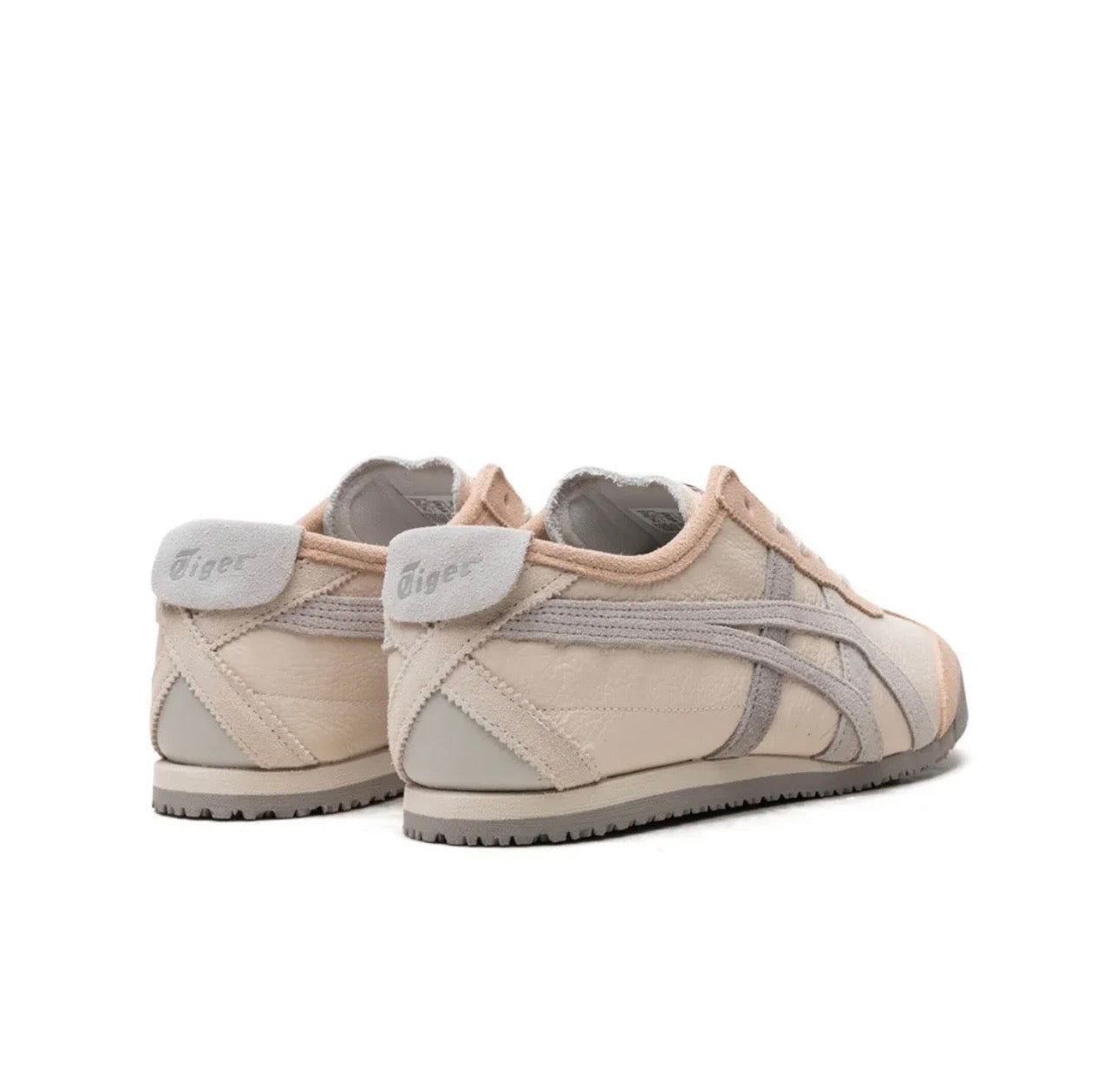 Onitsuka Tiger Mexico peach grey high-performance athletic footwear Grey