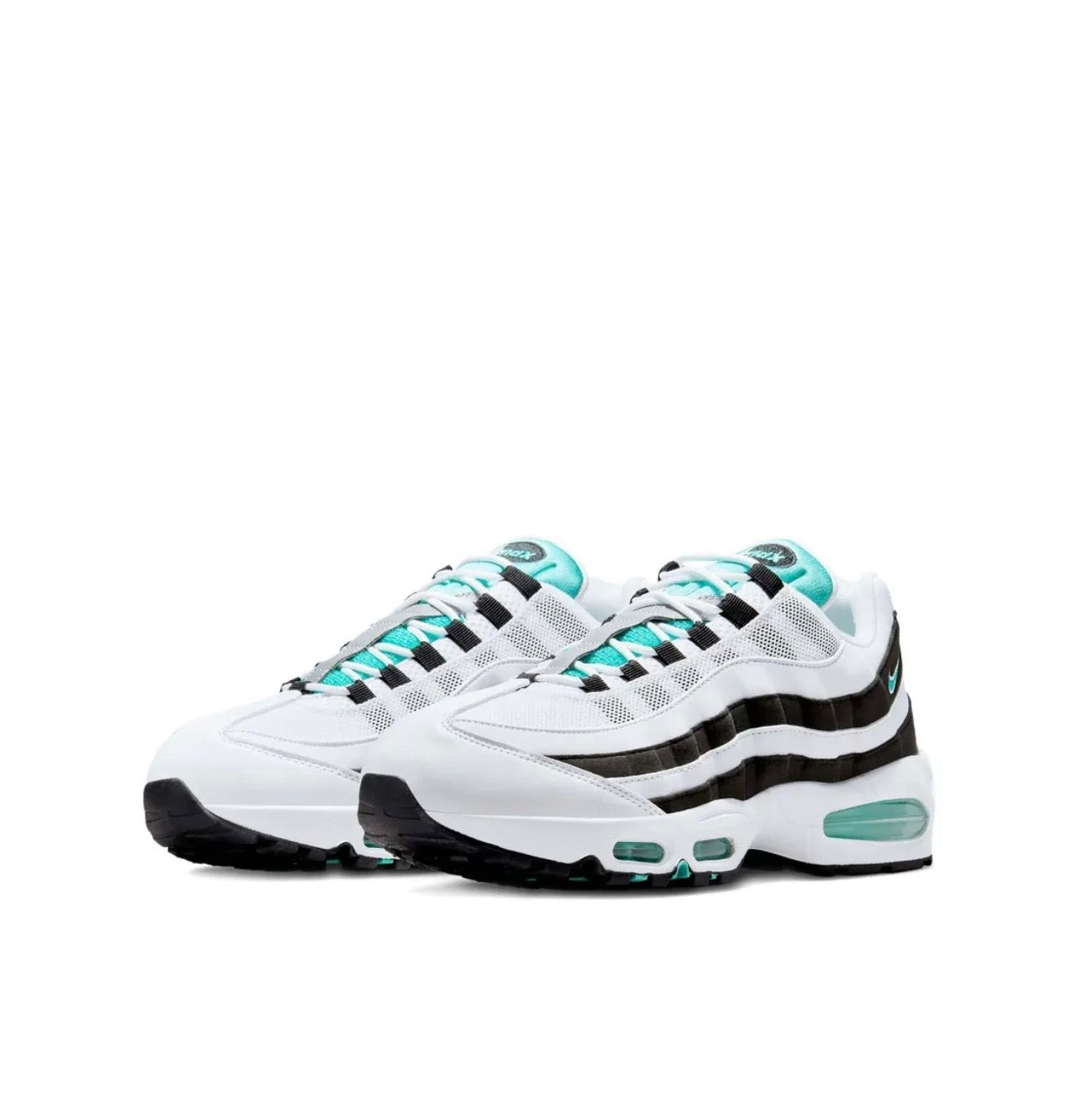Nike air Vapormax 95·white blue - high-performance athletic footwear in White with advanced cushioning