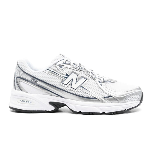 New Balance 740 White Silver