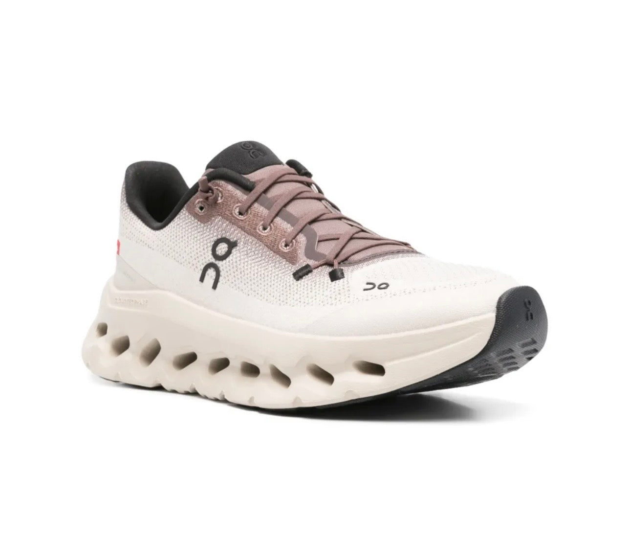On Cloudtilt white brown - high-performance athletic footwear in White with advanced cushioning