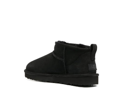 Ugg classic ultra mini  ankle boots black - high-performance athletic footwear in Black with advanced cushioning