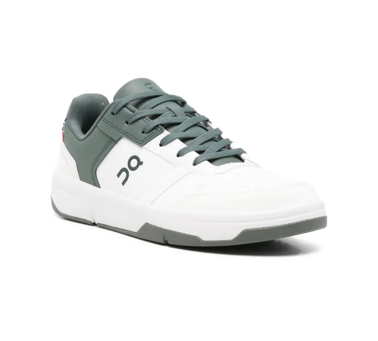 On The Roger White Green - high-performance athletic footwear in White with advanced cushioning
