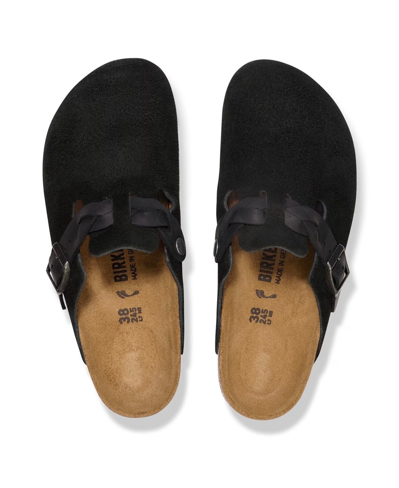 Birkenstock Boston braided black - high-performance athletic footwear in Black with advanced cushioning