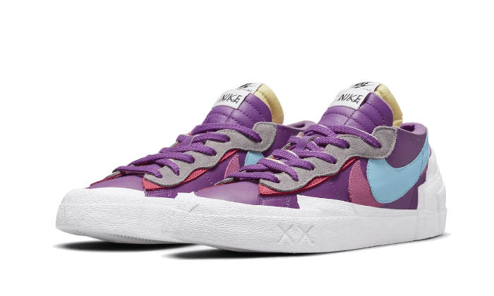 Nike Blazer Low Sacai Kaws Purple Dusk - high-performance athletic footwear in Purple with advanced cushioning